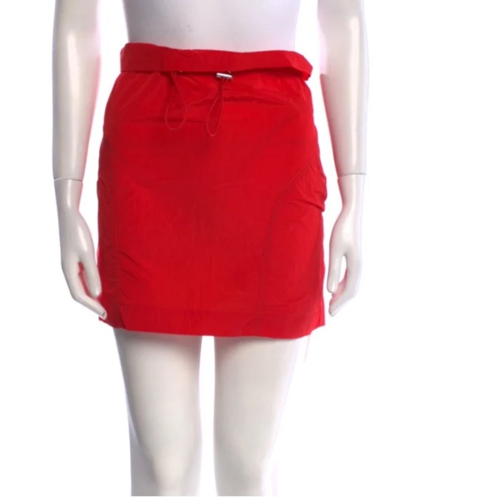 AKNVAS Red Bubble Balloon Mini Skirt Medium